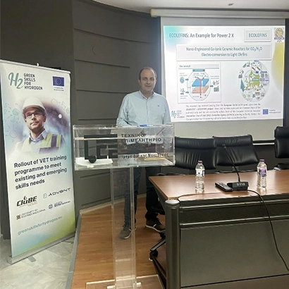 Ecolefins Project at Green Skills 4 H2 project