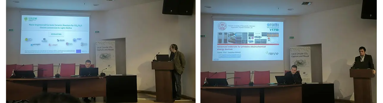 ECOLEFINS was represented at the International Workshop on Novel Electrode Materials